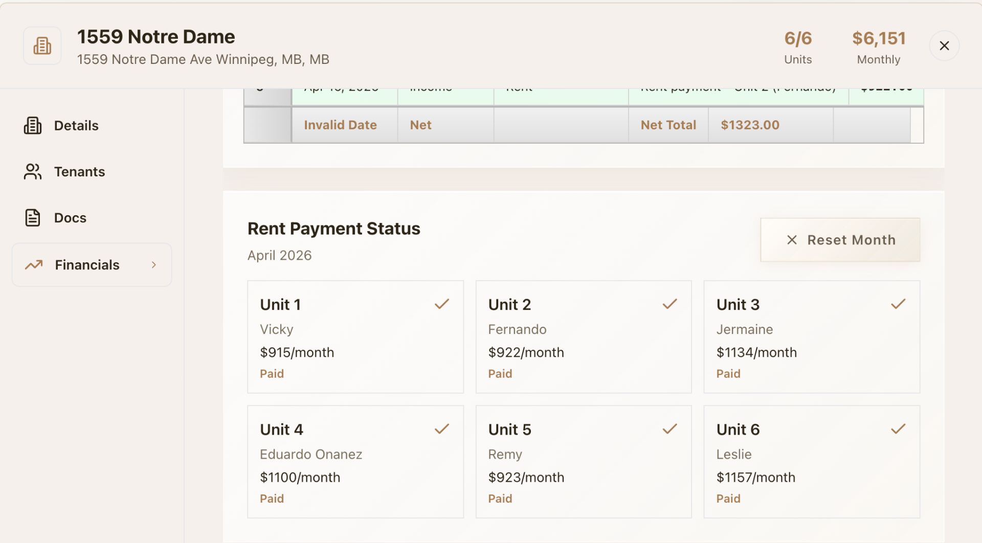 FRME — Property Management Software 4