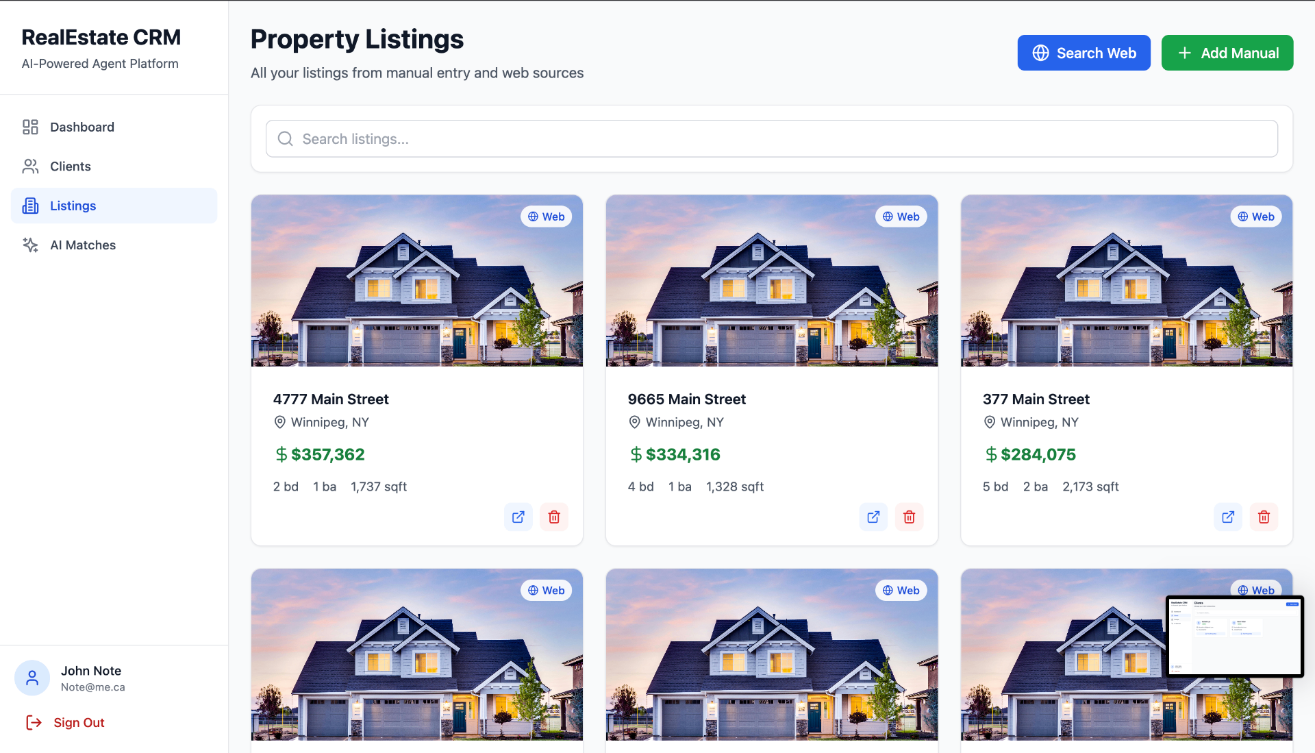 Real Estate Agent — AI-Powered Real Estate CRM 3