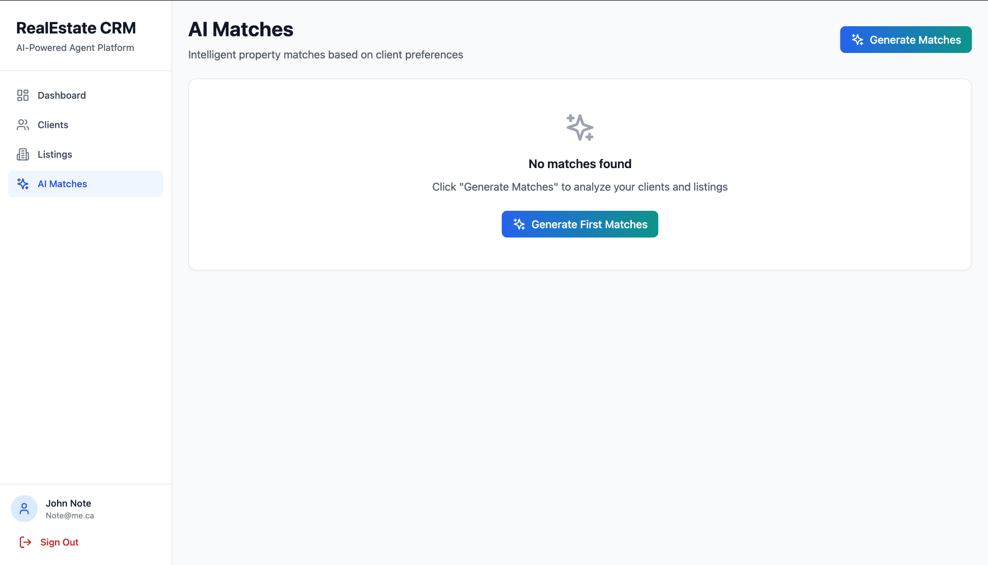 Real Estate Agent — AI-Powered Real Estate CRM 4